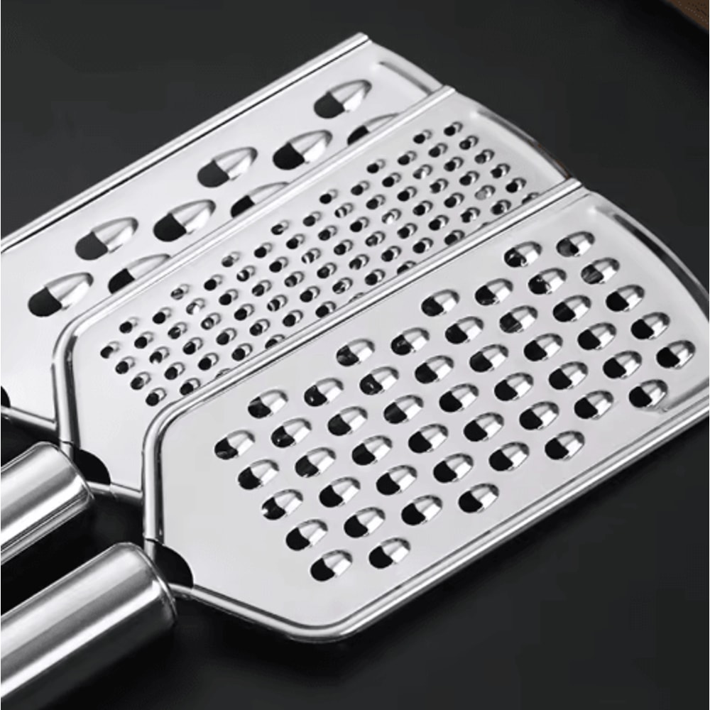 Premium Stainless Steel Kitchen Grater Lemon Cheese Vegetable Slicer For Ginger Potato And More 7