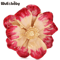 Wulibaby Enamel Flower Brooch Pin Elegant Floral Lapel Accessory For Women And Unisex Wear 6