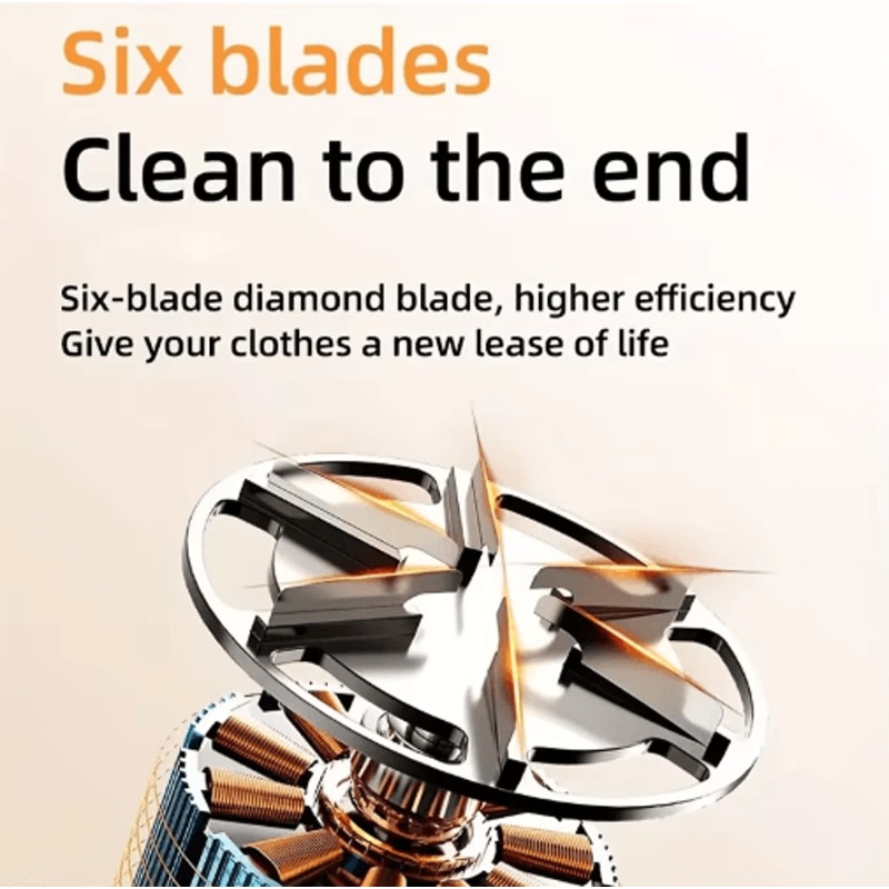 USB Rechargeable Electric Lint Remover With LCD Display Portable Fabric Shaver For Clothes And Swe 6