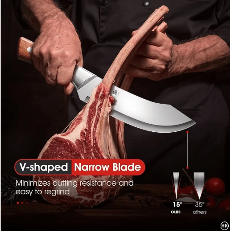 Professional Boning Knife Sharp Chef Kitchen Knife For Skin Peeling And Meat Cutting 5