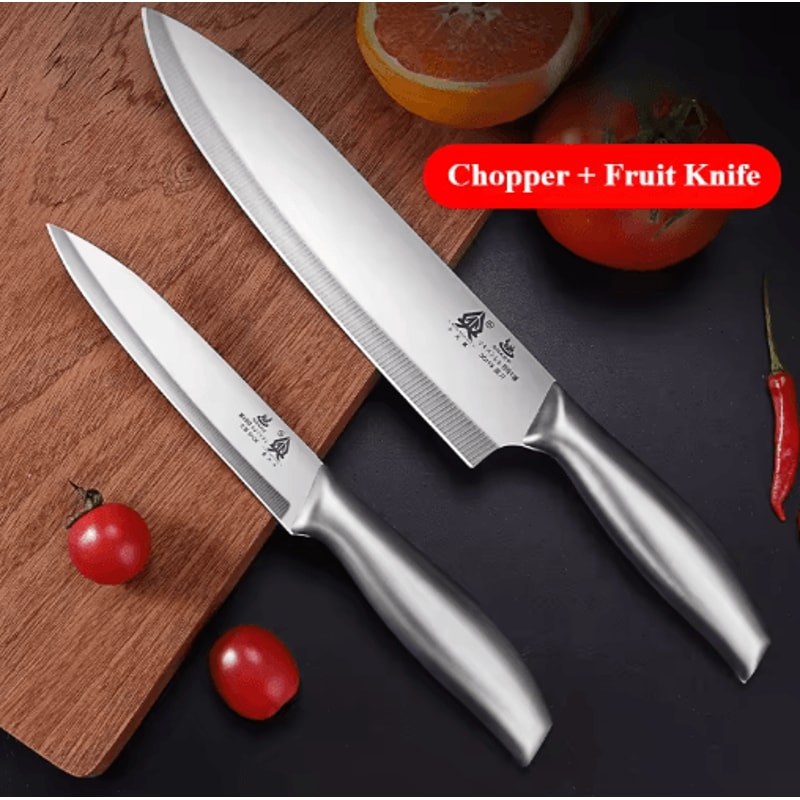 Premium Stainless Steel Kitchen Knife Multifunctional Fruit And Meat Cutting Chef Knife 2