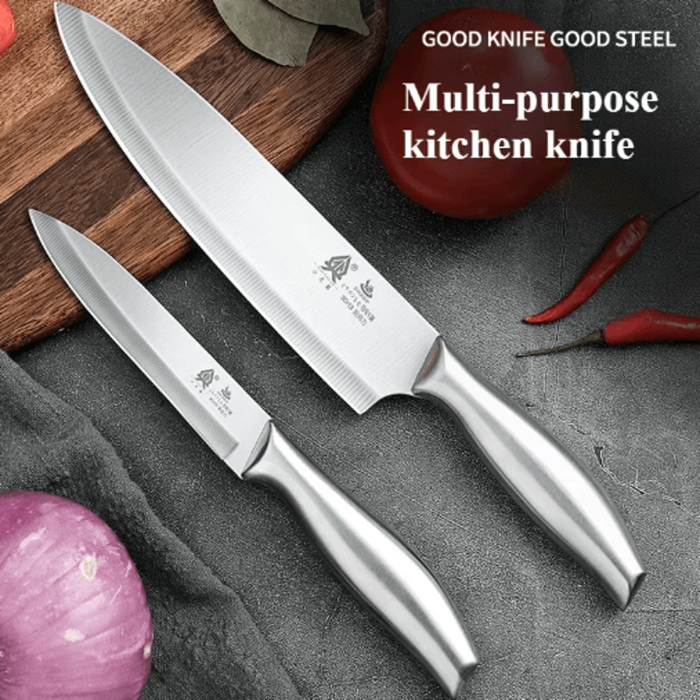 Premium Stainless Steel Kitchen Knife Multifunctional Fruit And Meat Cutting Chef Knife 0