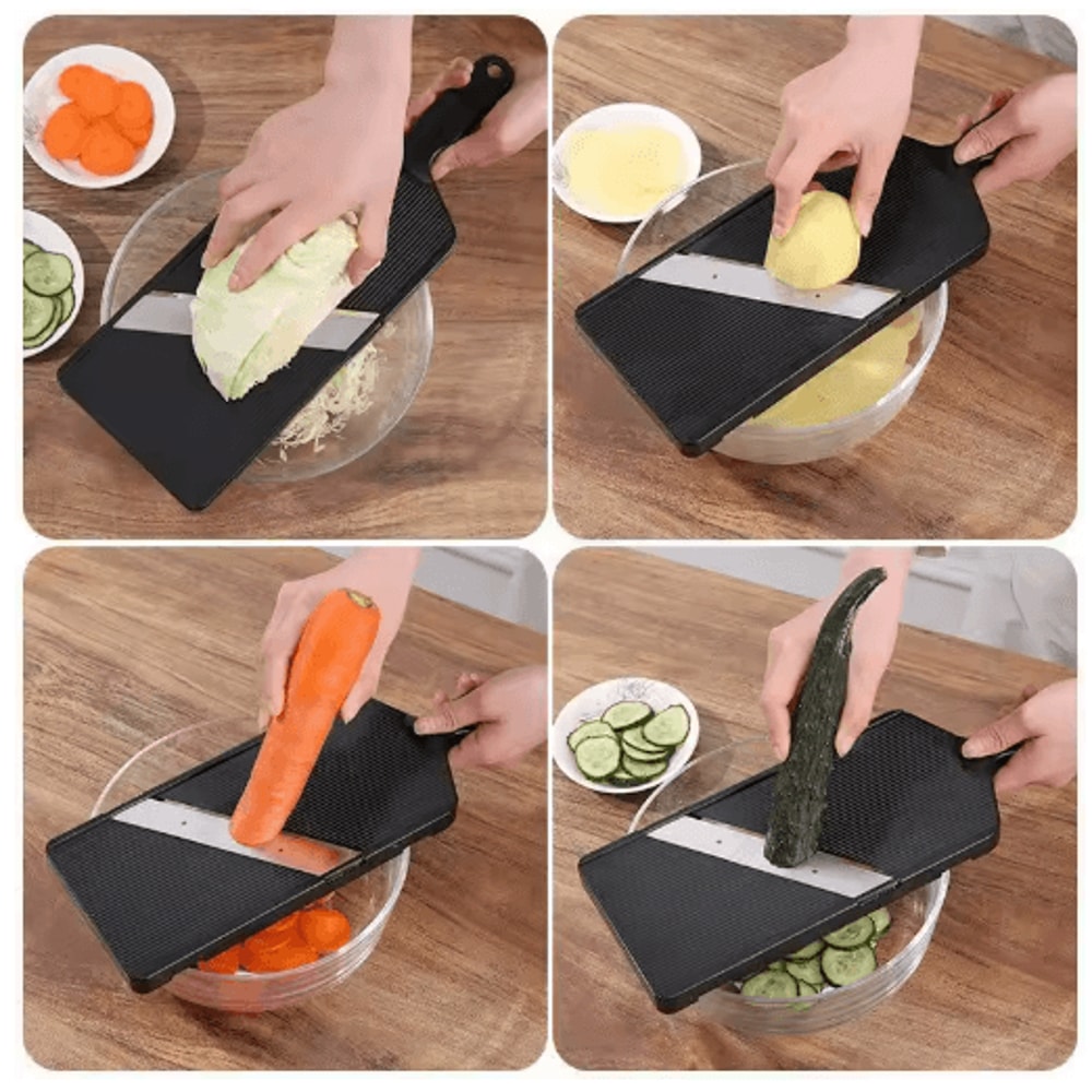 Manual Vegetable Cutter With Stainless Steel Blade Cabbage Shredder And Fruit Vegetable Slicer 4