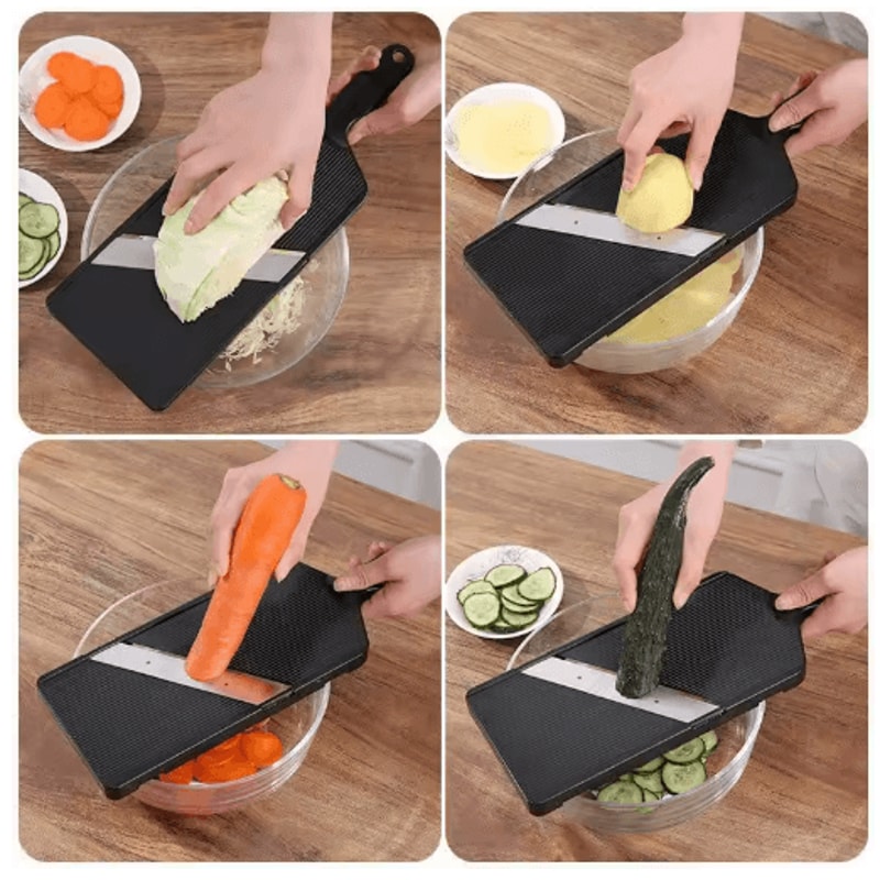 Manual Vegetable Cutter With Stainless Steel Blade Cabbage Shredder And Fruit Vegetable Slicer 4