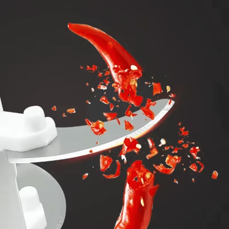 Mini Manual Food Chopper With Pull Rope Portable Garlic Cutter And Meat Mincer 5