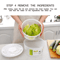 Premium Salad Spinner Lettuce Washer And Dryer For Fresh Leafy Greens 6