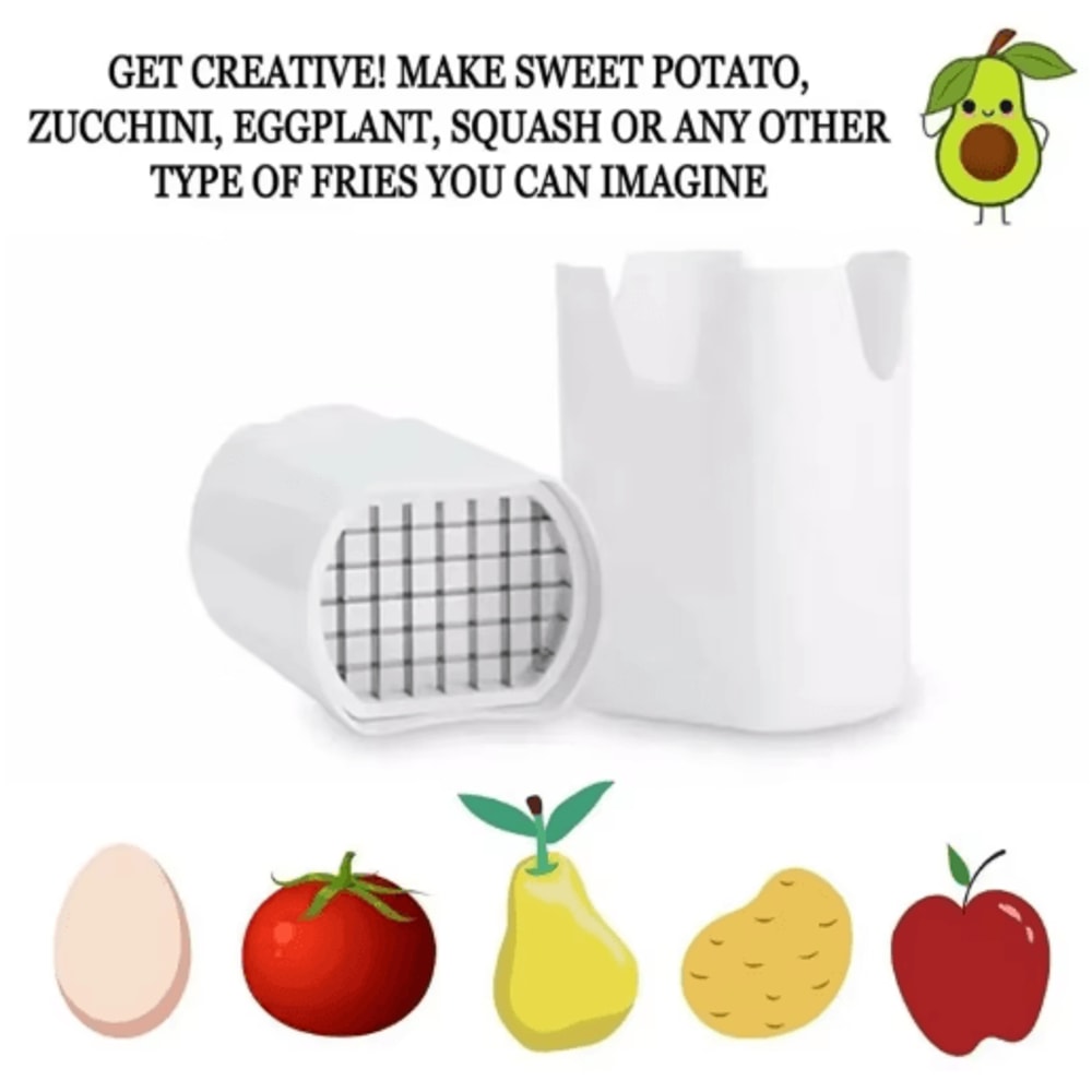 Durable French Fry Cutter And Vegetable Sheet Slicer Manual Potato Veggie Dicer 3