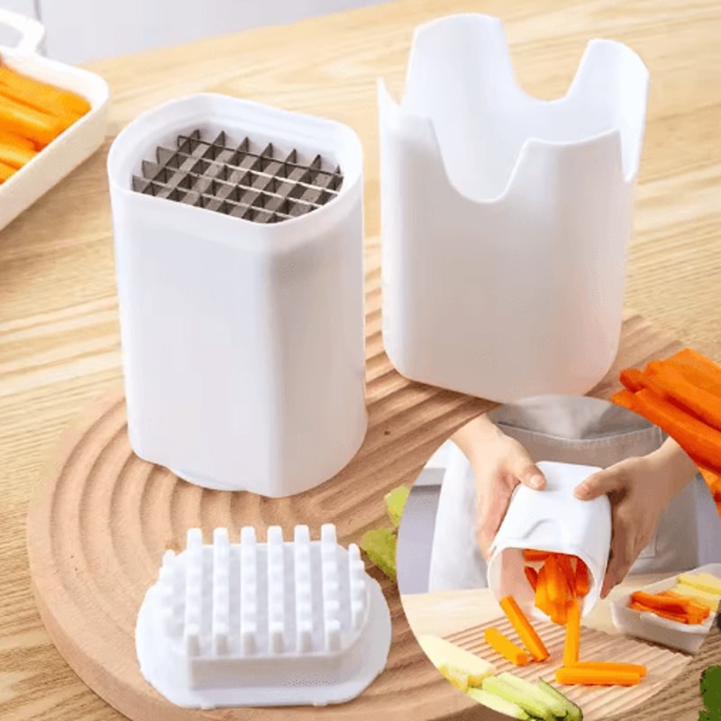 Durable French Fry Cutter And Vegetable Sheet Slicer Manual Potato Veggie Dicer 0
