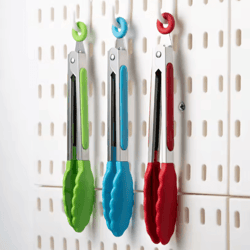 high temperature nylon stainless steel kitchen tongs – heat resistant bbq bread clip