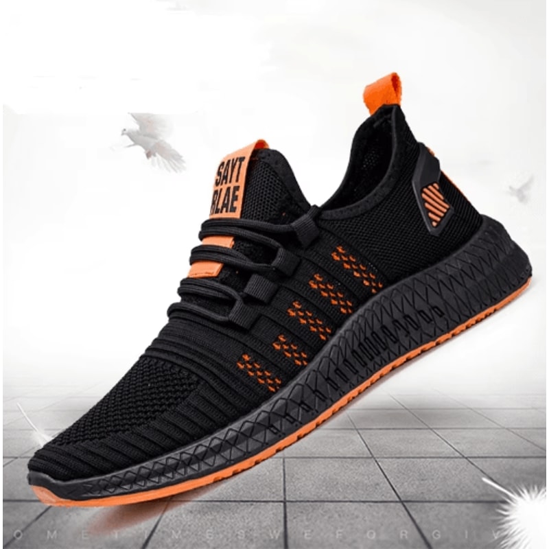 Mens Lightweight Breathable Casual Sneakers Lace Up Walking Shoes For Everyday Comfort 9