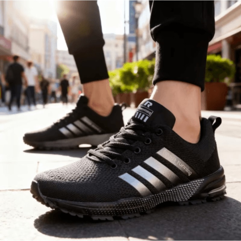 2025 Mens Running Shoes Breathable Mesh Lightweight Jogging Trainers For Outdoor And Gym 0