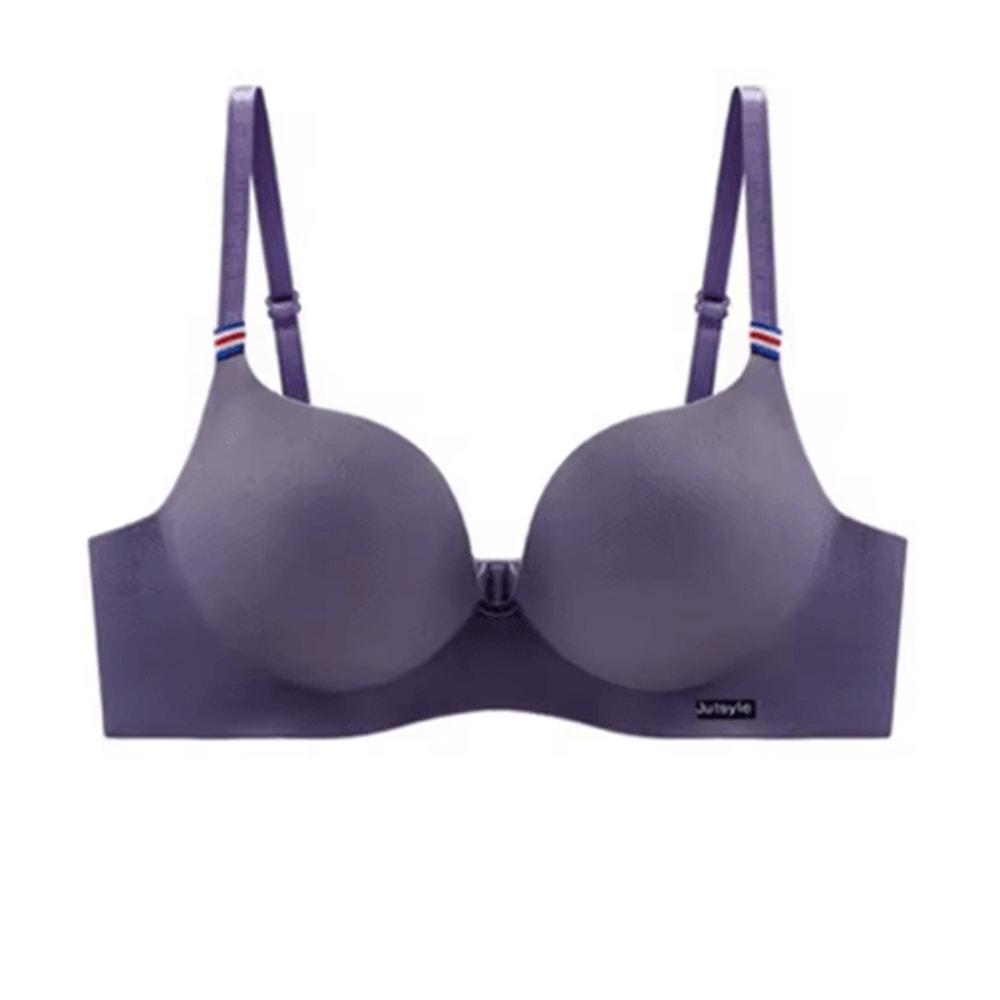 Ice Silk Seamless Bralette For Women Wireless Push Up Bra With Adjustable Straps 4