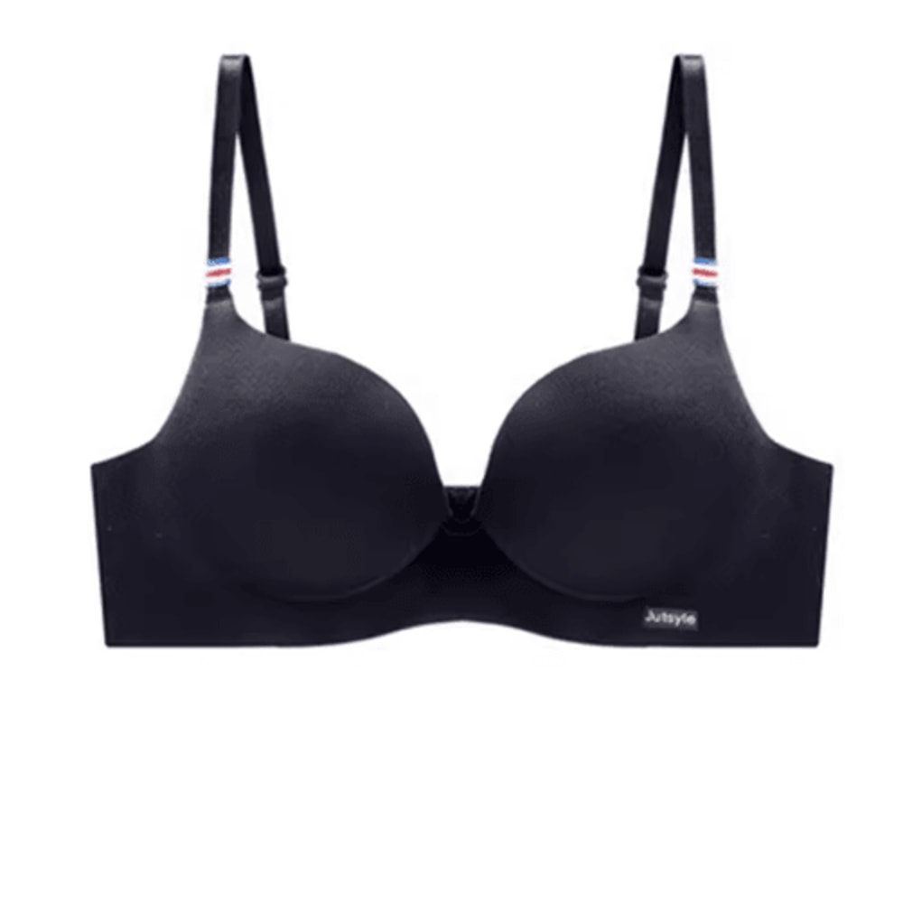 Ice Silk Seamless Bralette For Women Wireless Push Up Bra With Adjustable Straps 6