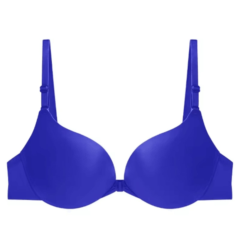 Seamless Front Buckle Push Up Bra Backless Wireless Bralette For Small Bust 2