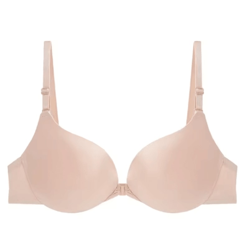 Seamless Front Buckle Push Up Bra Backless Wireless Bralette For Small Bust 3