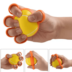 hand therapy ball – finger exercise grip strength trainer for rehab and stress relief