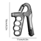 5100KG Adjustable Hand Gripper Wrist And Forearm Strengthener With Grip Dynamometer 1