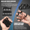 Hand Grip Strengthener Set Adjustable Gripper Finger Exerciser Bands And Stress Ball For Forearm T 5