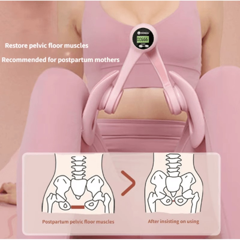 NonSlip Pelvic Floor Muscle Trainer Thigh Exerciser For Postpartum Recovery And Leg Butt Training 8