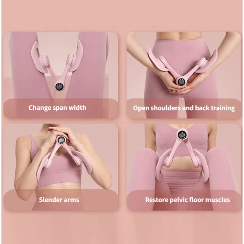 NonSlip Pelvic Floor Muscle Trainer Thigh Exerciser For Postpartum Recovery And Leg Butt Training 0