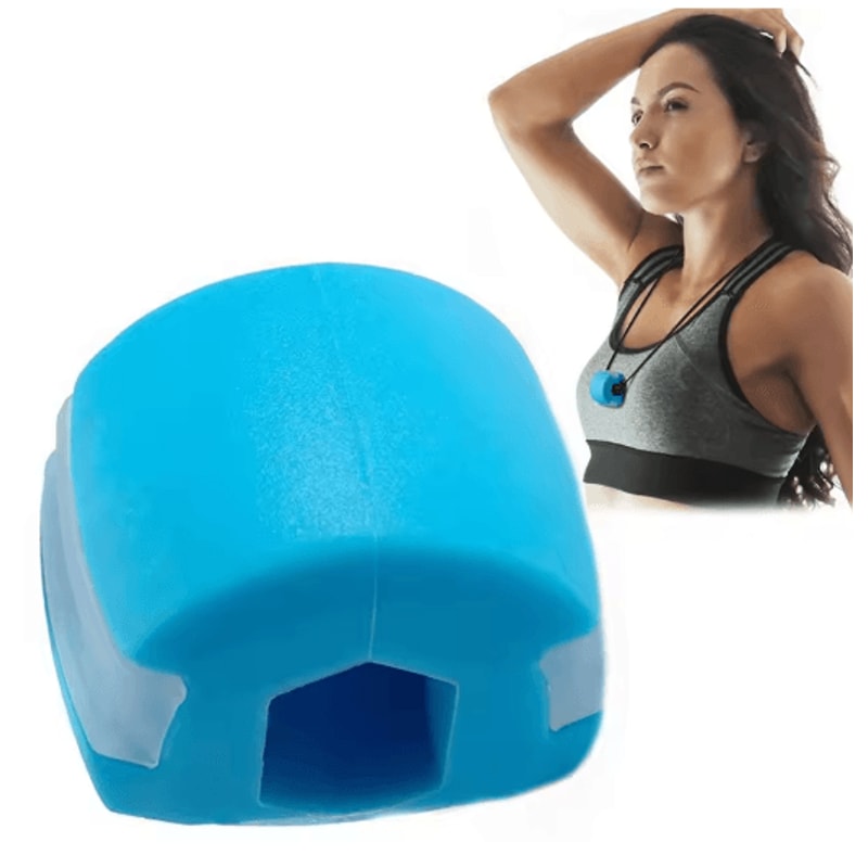 Silicone Jaw Exerciser Ball Face Fitness Trainer For Jawline And Facial Muscle Toning 3