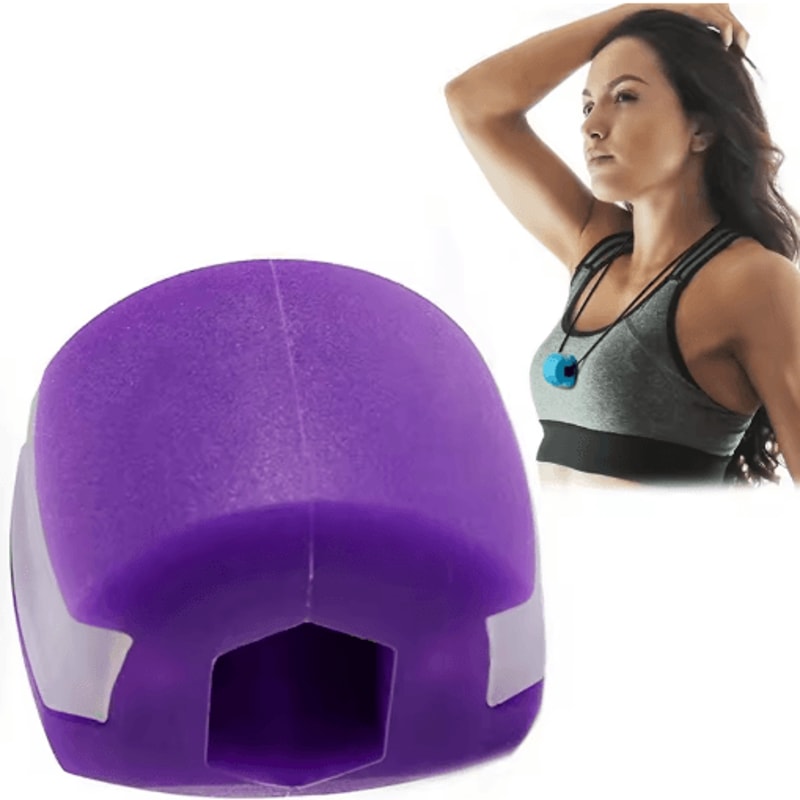 Silicone Jaw Exerciser Ball Face Fitness Trainer For Jawline And Facial Muscle Toning 4
