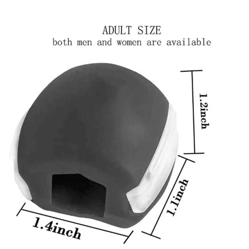 Silicone Jaw Exerciser Ball Face Fitness Trainer For Jawline And Facial Muscle Toning 8