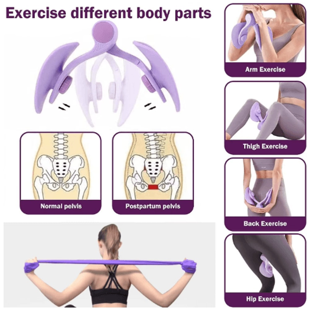Pelvic Floor Muscle Trainer With Counter Kegel Exerciser For Hip Inner Thigh And FullBody Toning 5