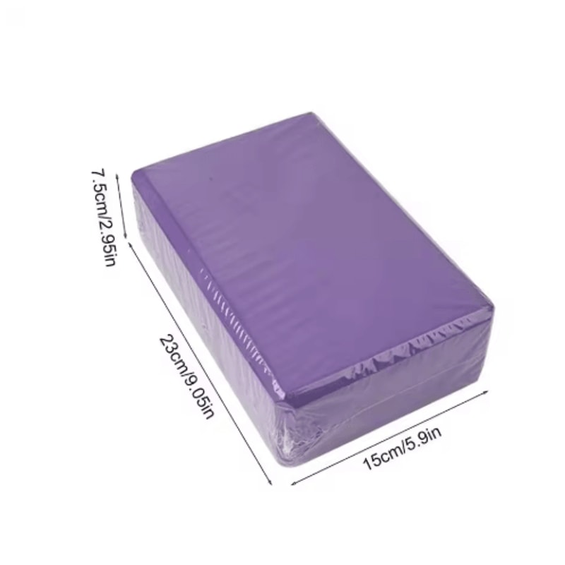 EVA Yoga Blocks Lightweight Foam Yoga Brick For Stretching Dance And Fitness Training 1