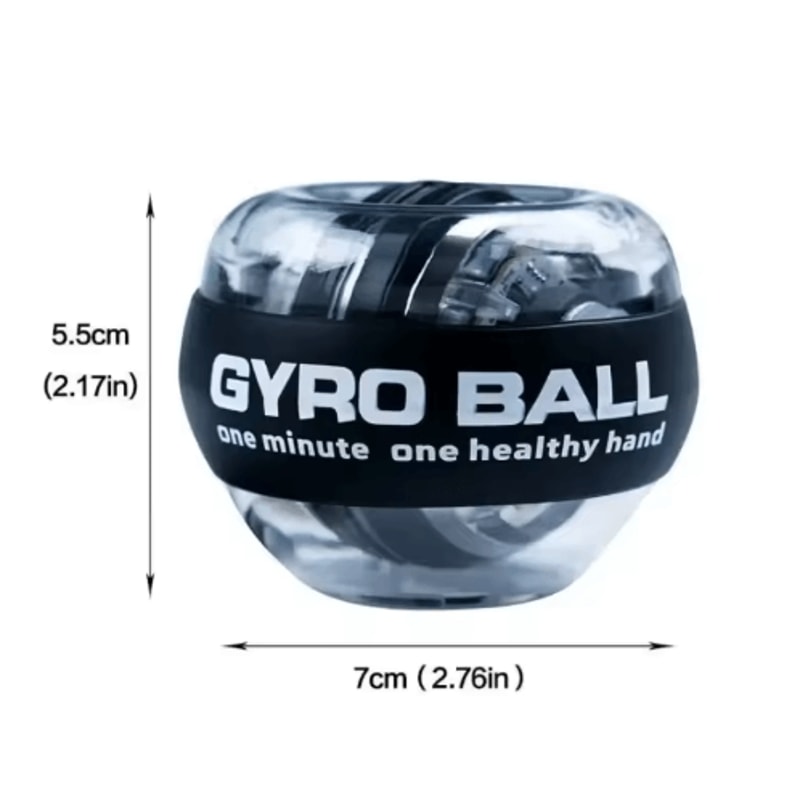 SelfStarting Wrist Gyro Ball Power Trainer For Forearm Wrist And Finger Strength 4