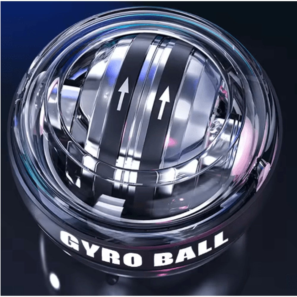 SelfStarting Wrist Gyro Ball Power Trainer For Forearm Wrist And Finger Strength 0
