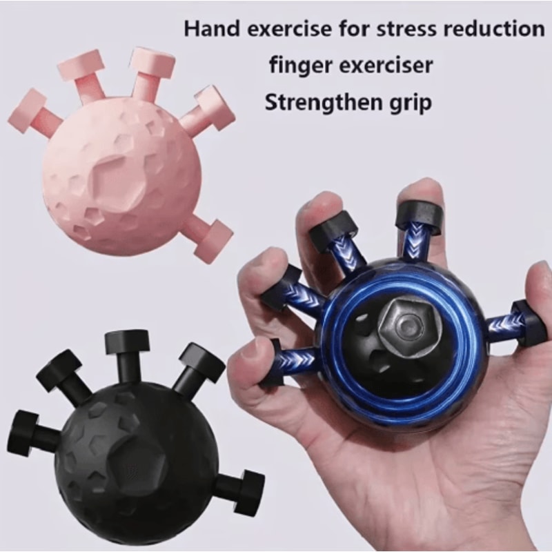 Adjustable Hand Grip Finger Trainer Power Strengthener For Rock Climbing And Home Fitness 3