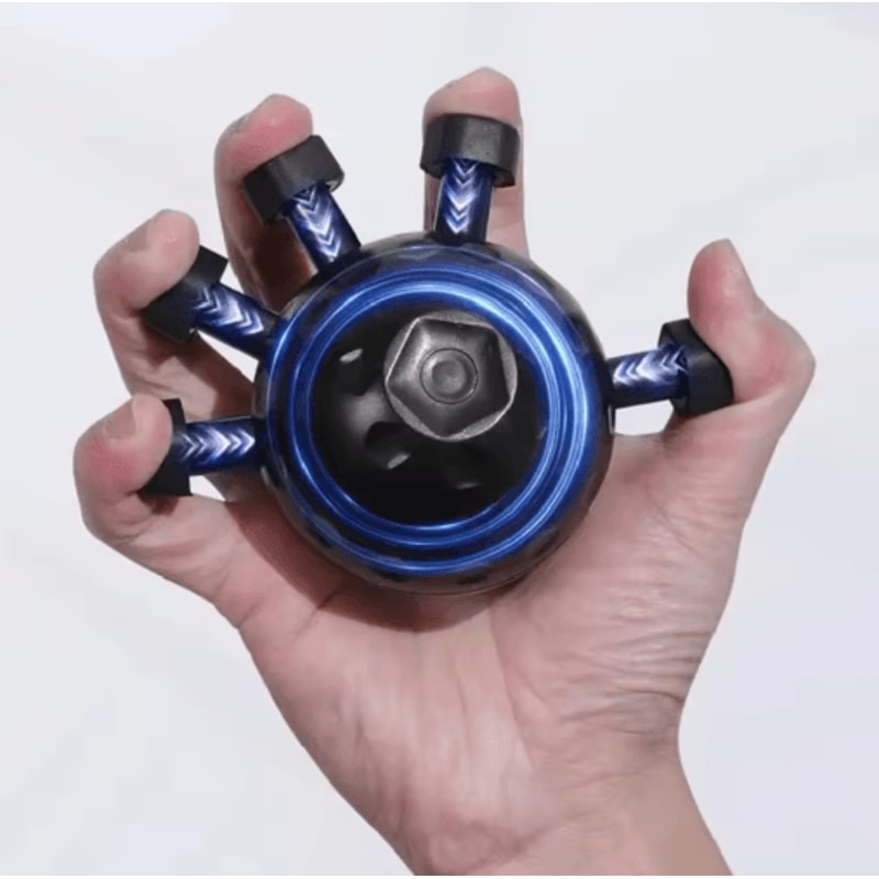 Adjustable Hand Grip Finger Trainer Power Strengthener For Rock Climbing And Home Fitness 6