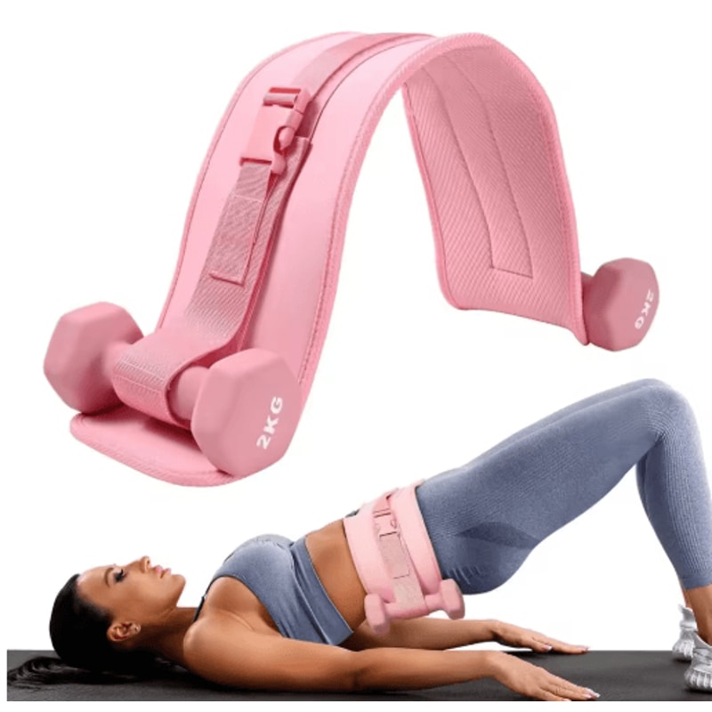 Thickened Hip Thrust Belt Dumbbell And Kettlebell Glute Bridge Weight Belt 1