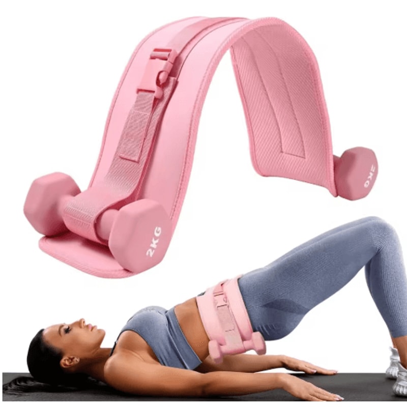 Thickened Hip Thrust Belt Dumbbell And Kettlebell Glute Bridge Weight Belt 0