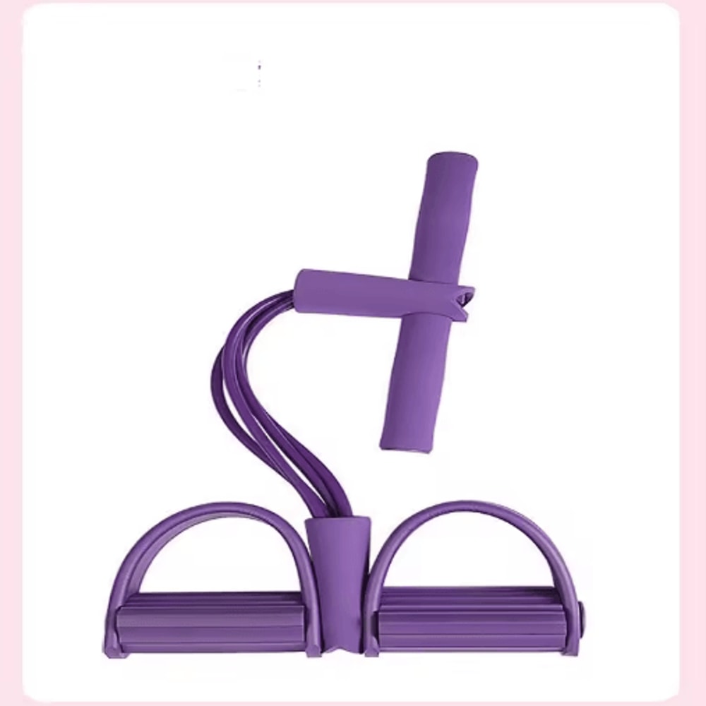 FourTube Pedal Resistance Band Multi Functional Abdominal Tension Rope For Home Fitness 6