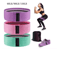 FlexForm 3Piece Fabric Resistance Bands Set For Glutes And Legs 1