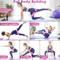 FlexForm 3Piece Fabric Resistance Bands Set For Glutes And Legs 4