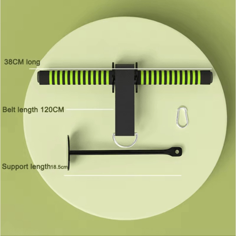 PowerGrip Wrist Roller Exerciser Bar For Forearm And Grip Strength 4