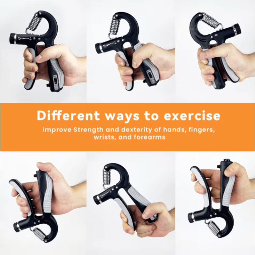 ProFlex Adjustable Hand Grip Strengthener 11132 Lbs Forearm Trainer 3