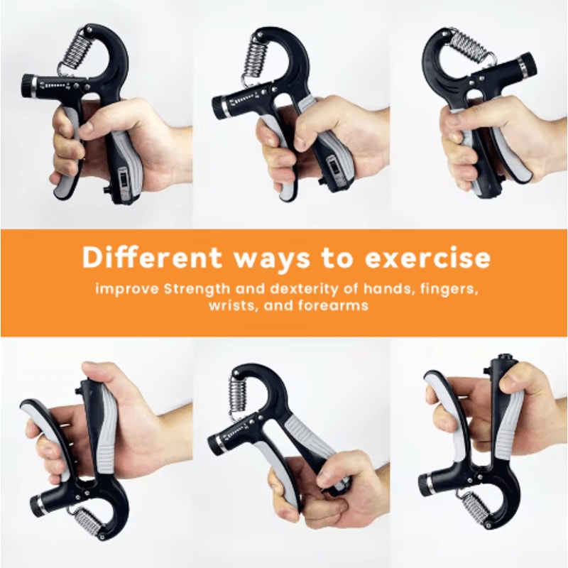 ProFlex Adjustable Hand Grip Strengthener 11132 Lbs Forearm Trainer 3