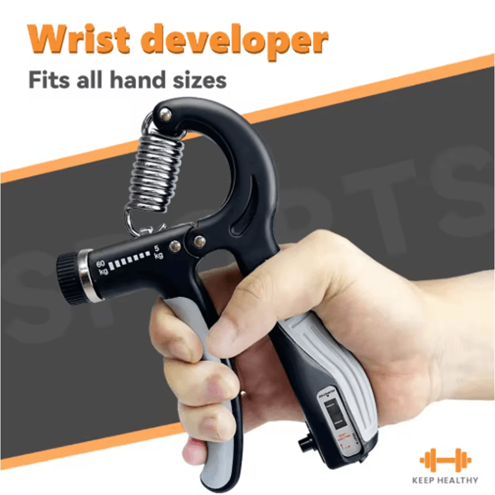 ProFlex Adjustable Hand Grip Strengthener 11132 Lbs Forearm Trainer 0