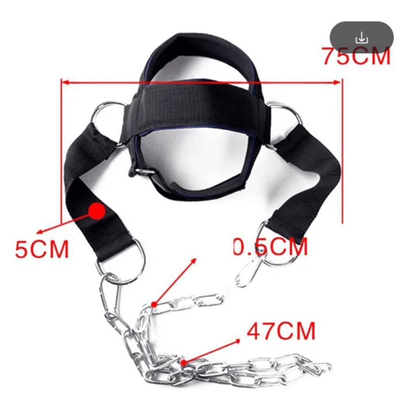 IronCore Adjustable Head Harness For Neck Strength Training 5