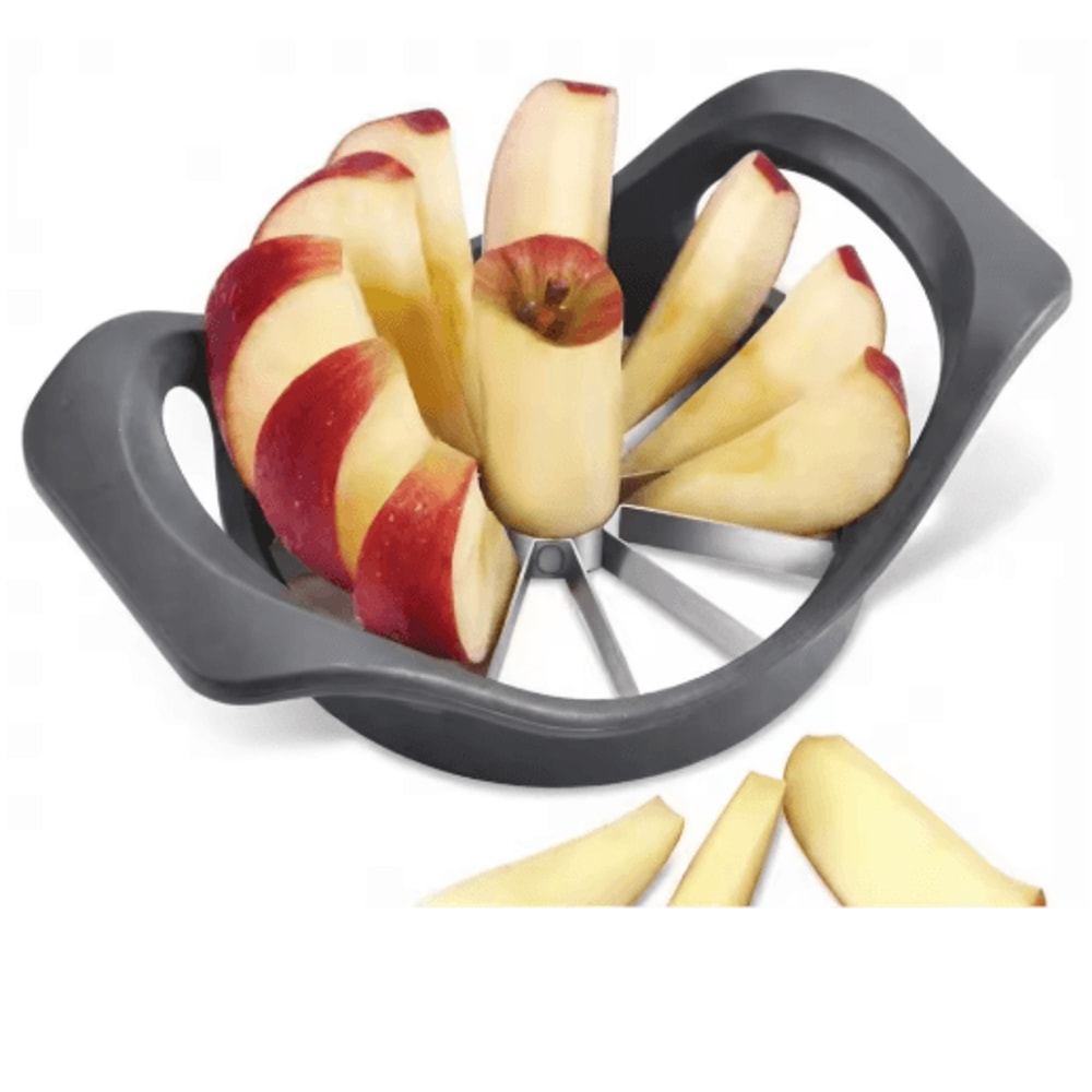 SwiftSlice Stainless Steel Apple Corer Slicer 155cm MultiBlade Cutter 0