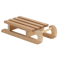 Mini 1 To 12 Scale Wooden Snow Sled Ornament For Dollhouse And Desktop Decor 5