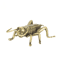 Solid Brass Cricket Miniature Figurine Retro Desktop Ornament 2