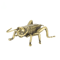 Solid Brass Cricket Miniature Figurine Retro Desktop Ornament 2