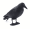 Realistic Black Crow Decoy For Garden Bird Control And Yard Decor 2