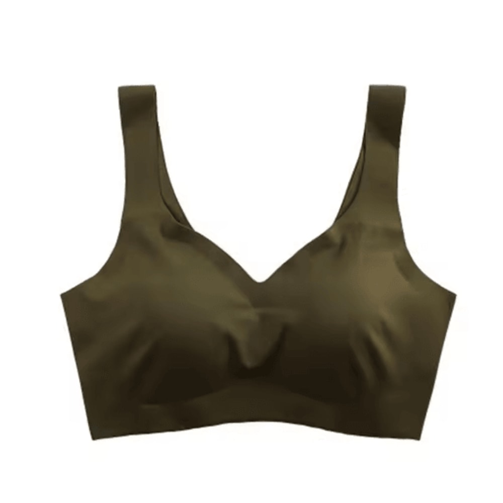 Seamless Ice Silk Wireless Push Up Bra With Removable Pads 3