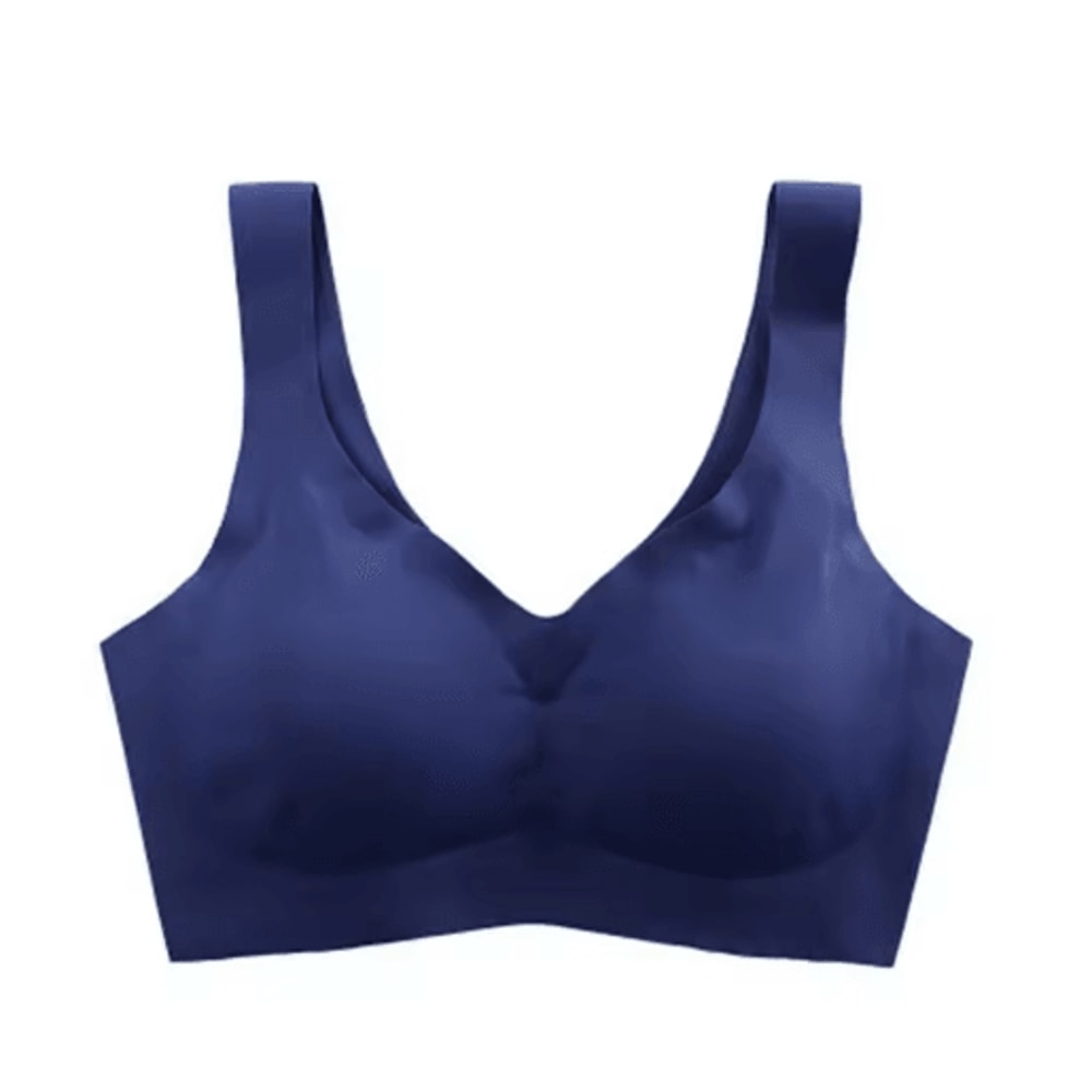 Seamless Ice Silk Wireless Push Up Bra With Removable Pads 4